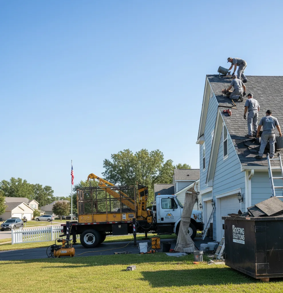 Roof Repair in Blue Mound